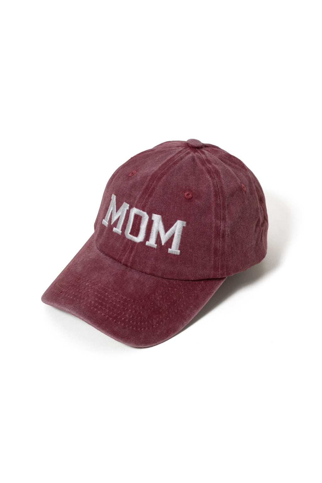 Nakışlı Şapka Tekli Anne Mom Tarihsiz Şapka Yıkamalı Kumaşlı ve Yazı Nakışlı Şapka Pamuklu Ayarlı Şapka