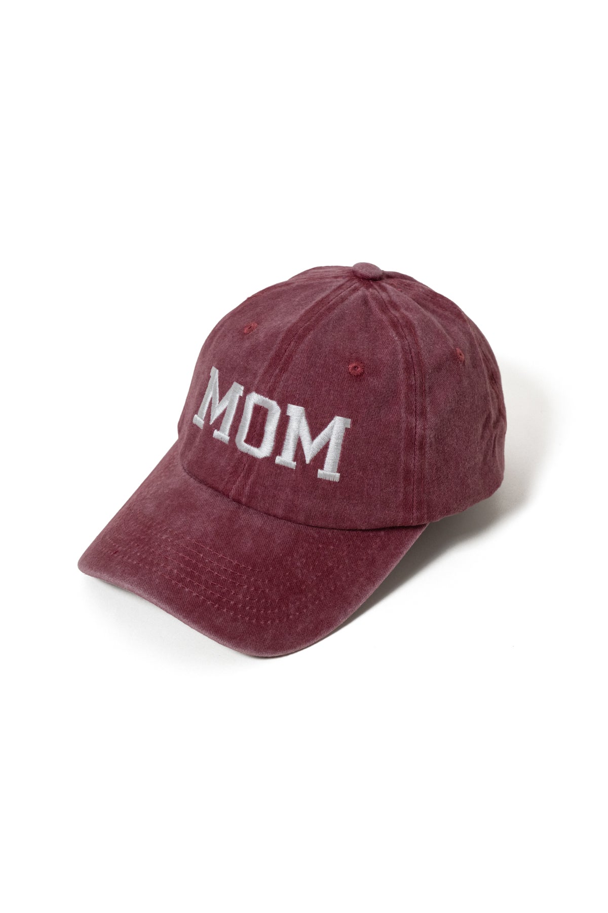 Nakışlı Şapka Tekli Anne Mom Tarihsiz Şapka Yıkamalı Kumaşlı ve Yazı Nakışlı Şapka Pamuklu Ayarlı Şapka