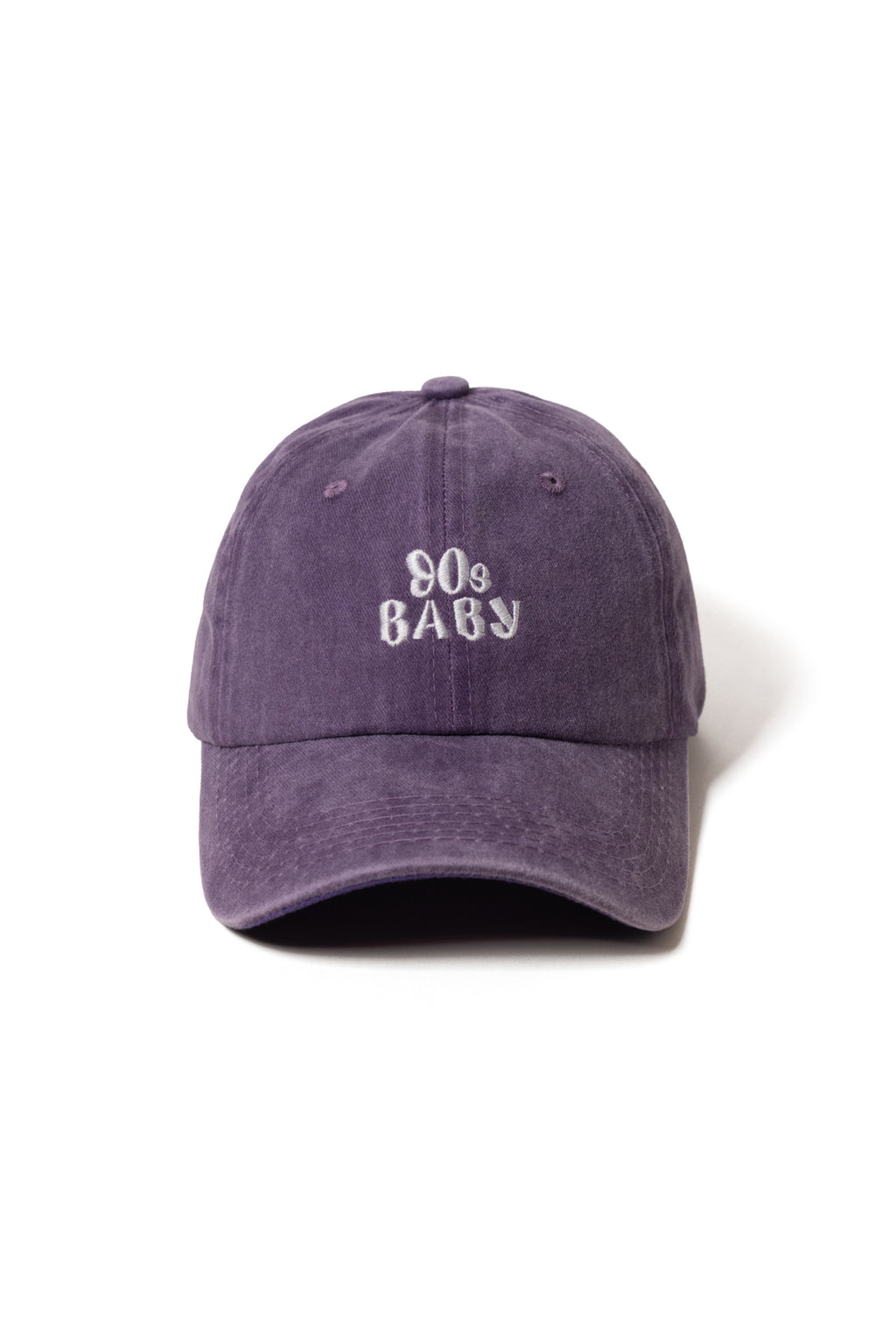 Nakışlı Şapka Eskitme Pamuk Kumaş Yazı Nakış 90s Baby Ayarlanabilir Tarz Şapka