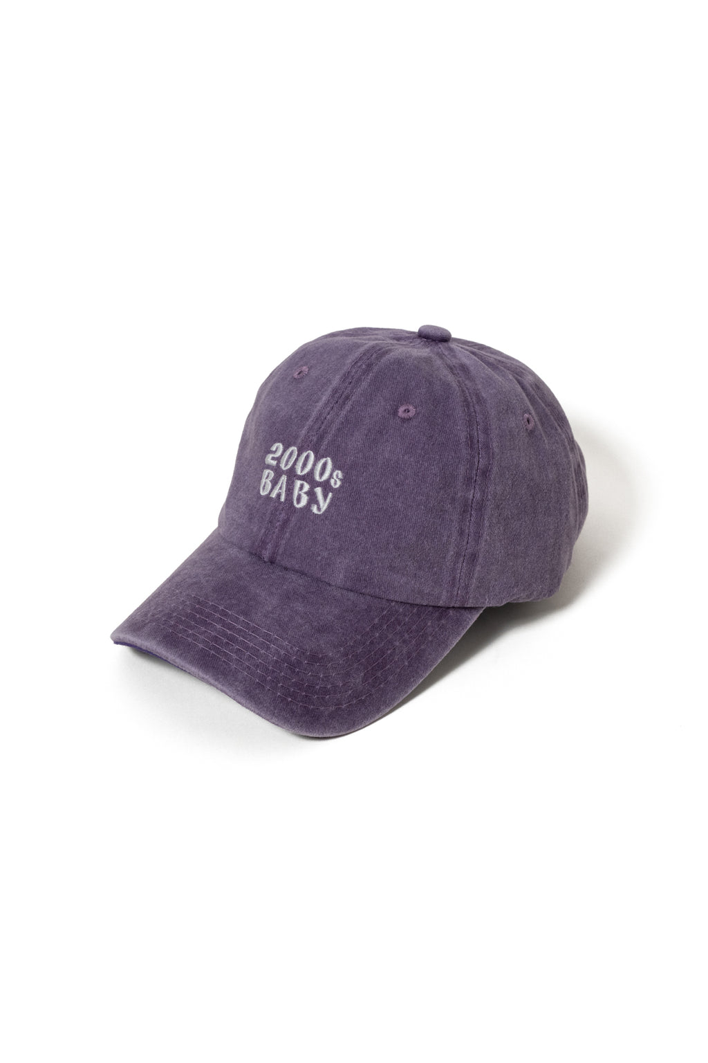 Nakışlı Şapka Y2K Streetwear Pamuk Şapka Eskitme Kumaşlı ve Yazı Nakışlı Pamuklu Şapka